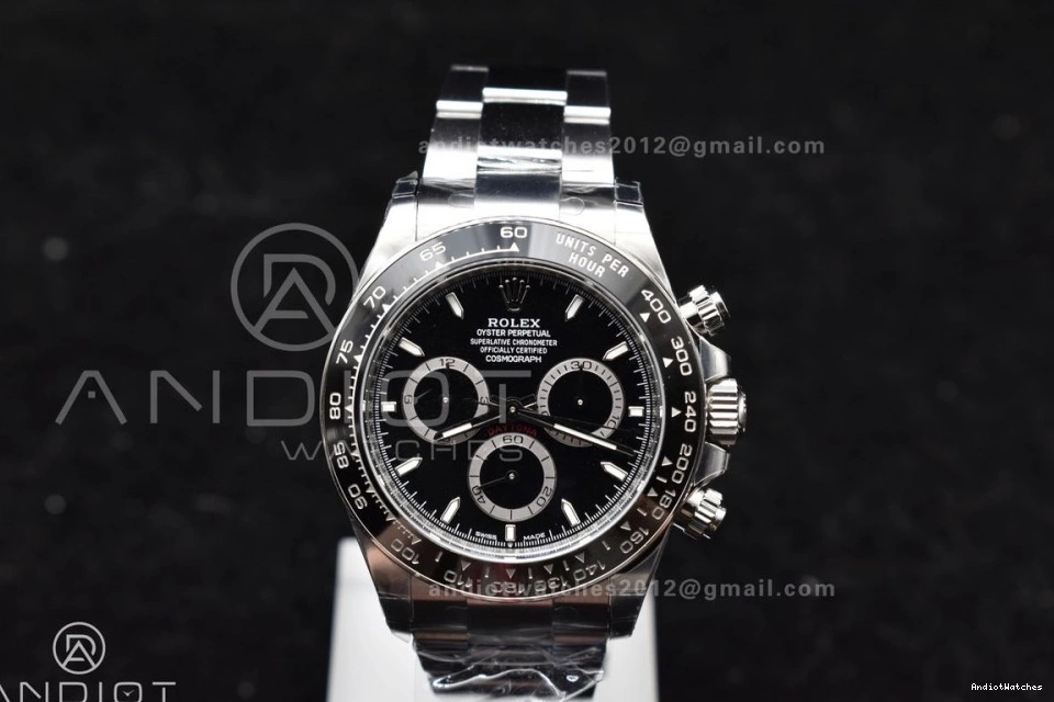 On 126500 BTF 1:1 Black SS Steel 777 Dial Bracelet DD Daytona 904L Best TechFriendly Edition 1113